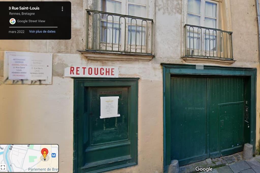 T2 4P Centre Historique-Parking Apartment Rennes Exterior photo